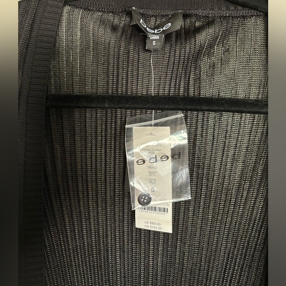 Bebe Ribbed Duster - Picture 6 of 6